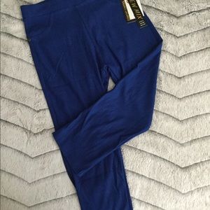 Royal Blue Miracle Capri Pants One Size